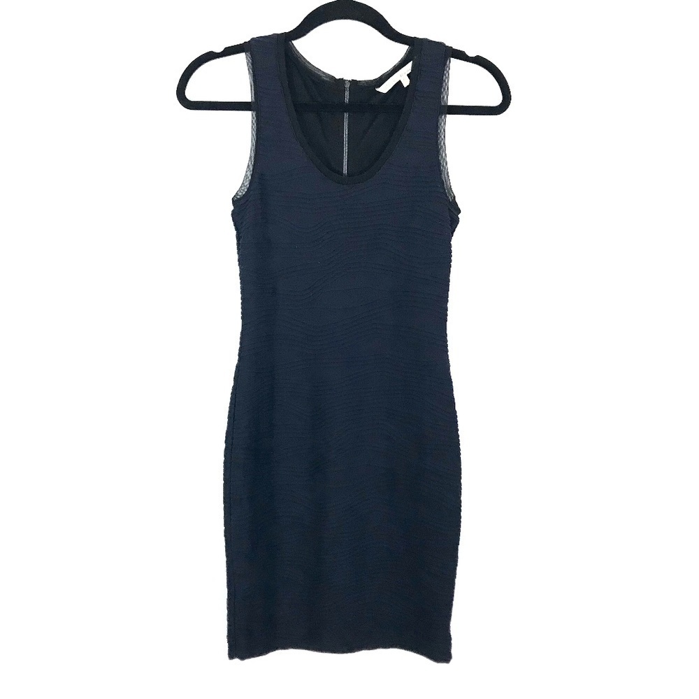 RACHEL Rachel Roy Dress Bodycon Sheath Navy Black